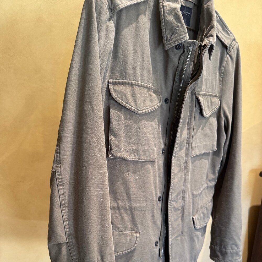 All Saints Pearce Utility/Military/Cargo Jacket 100% Cotton, Size Medium - Picture 8 of 12